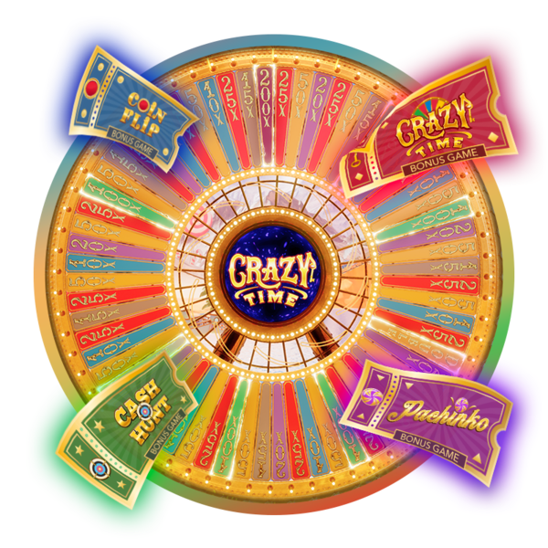 Crazy Time - Show de Bônus Interativo